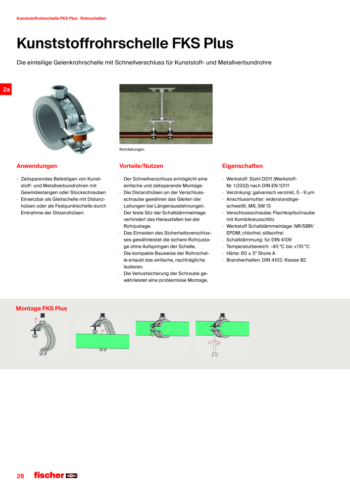 fischer Installationssysteme Hauptkatalog NO.: 582 - Page 28