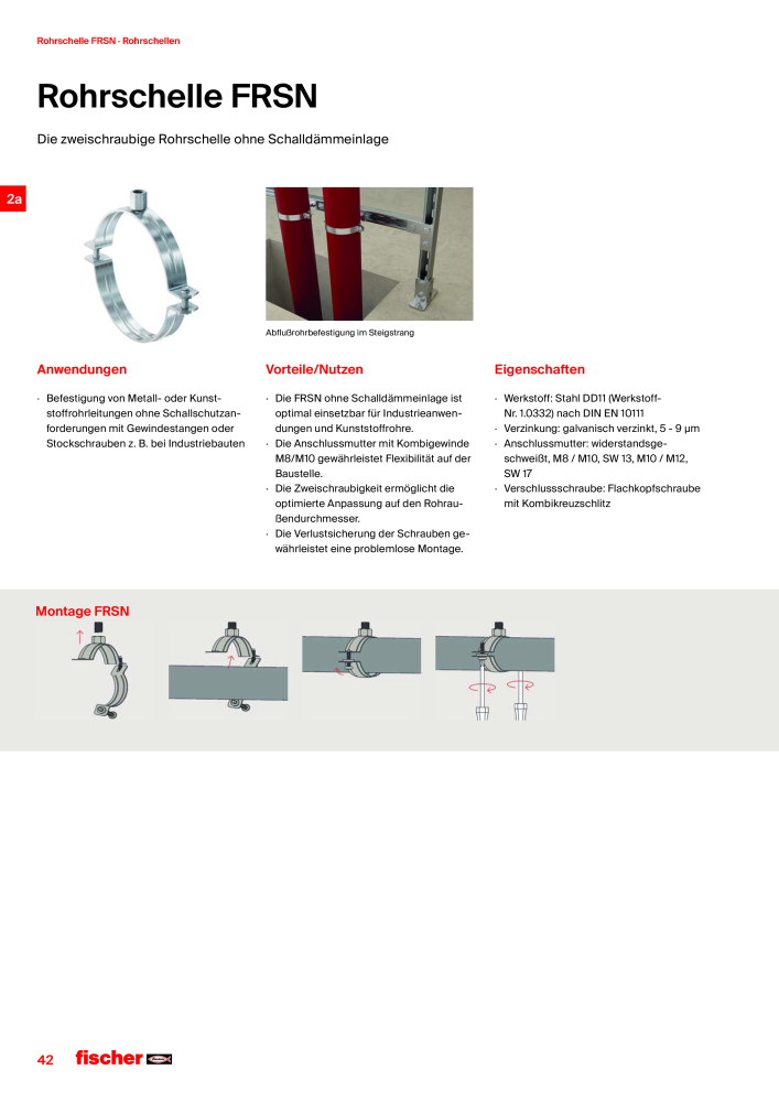 fischer Installationssysteme Hauptkatalog NR.: 582 - Side 42