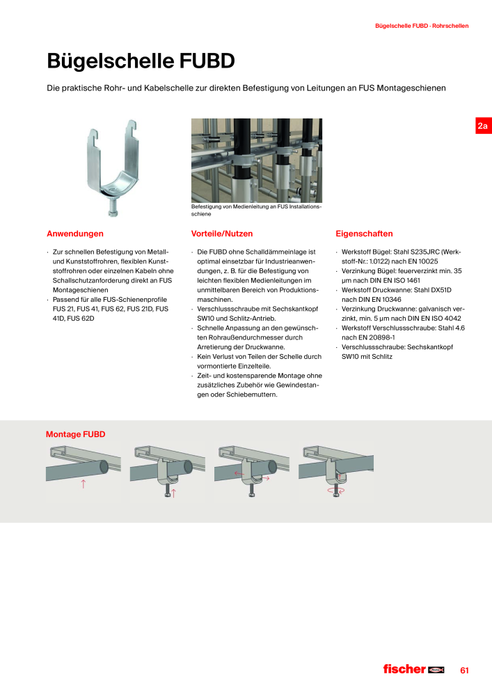 fischer Installationssysteme Hauptkatalog NR.: 582 - Side 61