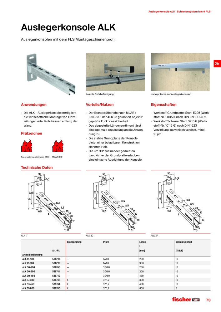 fischer Installationssysteme Hauptkatalog NR.: 582 - Side 73