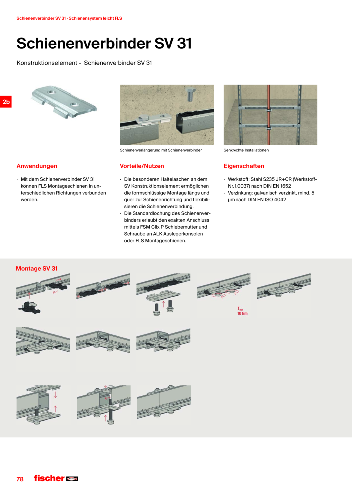 fischer Installationssysteme Hauptkatalog NR.: 582 - Side 78
