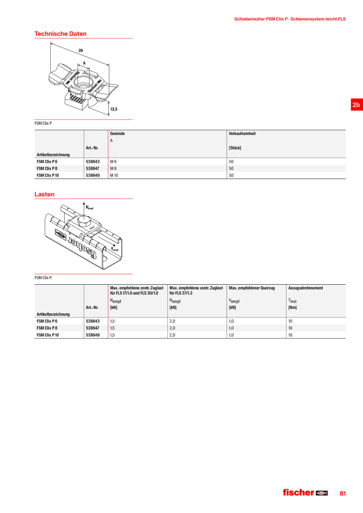 fischer Installationssysteme Hauptkatalog NR.: 582 - Side 81