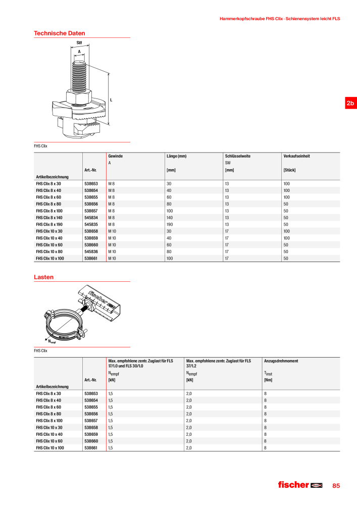fischer Installationssysteme Hauptkatalog NR.: 582 - Side 85