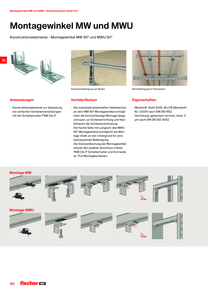 fischer Installationssysteme Hauptkatalog NR.: 582 - Side 90