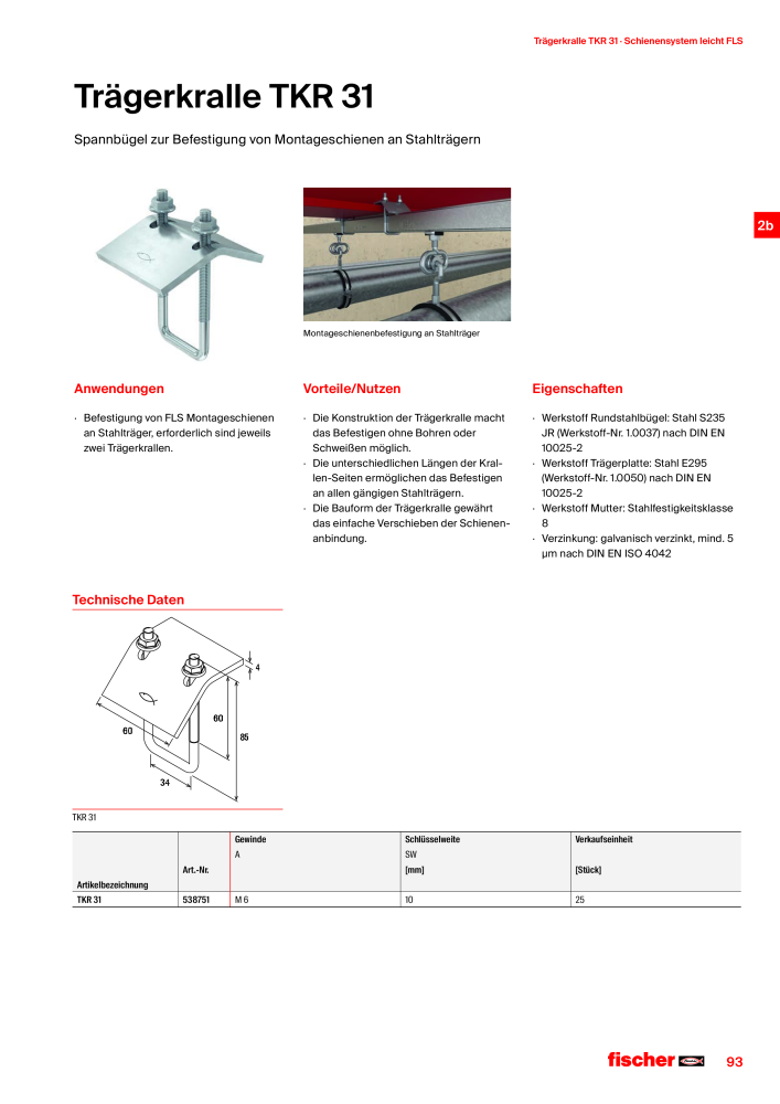 fischer Installationssysteme Hauptkatalog NR.: 582 - Side 93