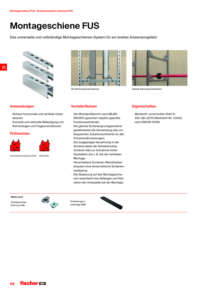 fischer Installationssysteme Hauptkatalog NR.: 582 - Side 98