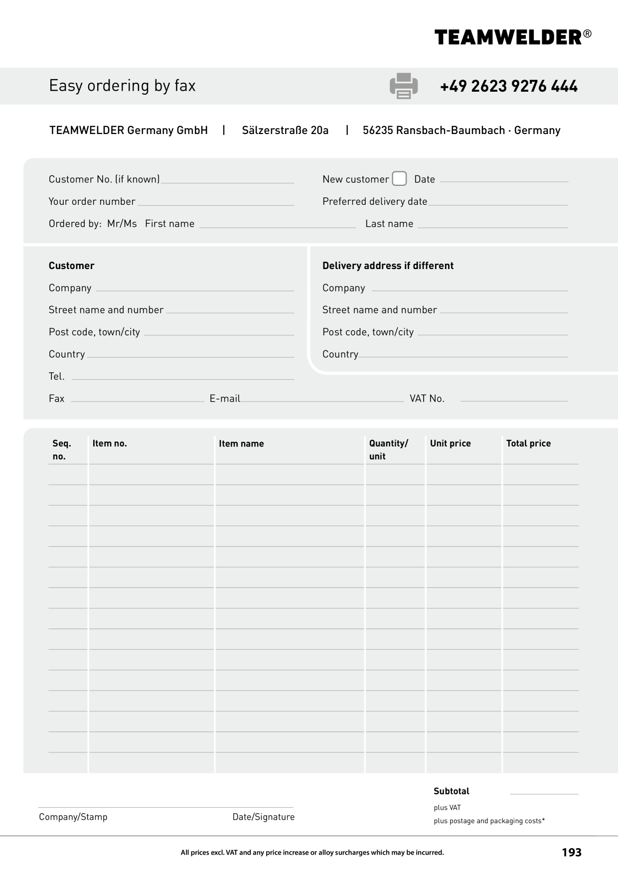 Catalog Overview Image