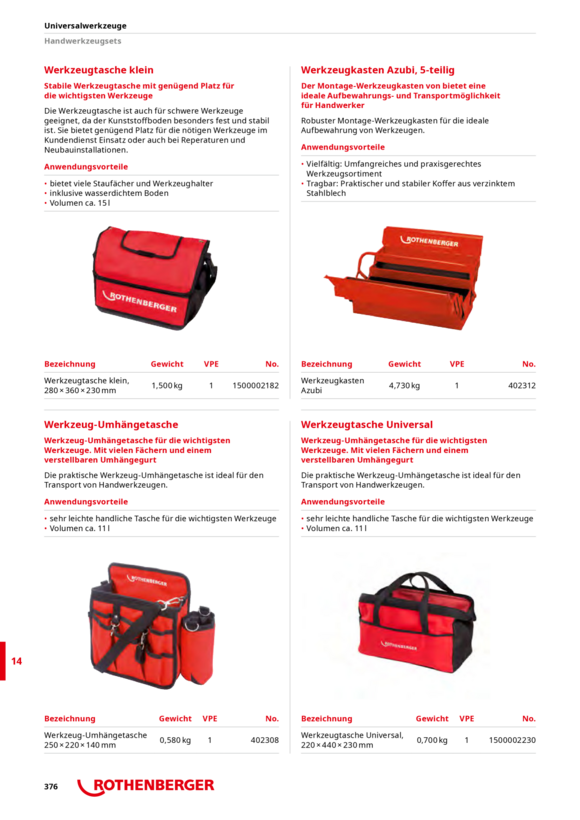Rothenberger Zestaw kluczy p?askich podwójnych, 6-32mm, 10 szt. 849334
