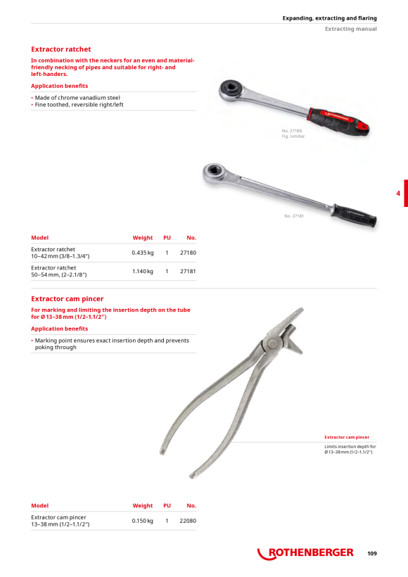 Rothenberger hook for collar, 2 1300005067