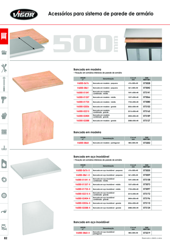 Vigor Schlosser-Hammer, Hammerkopf Gewicht 500g V2662-500