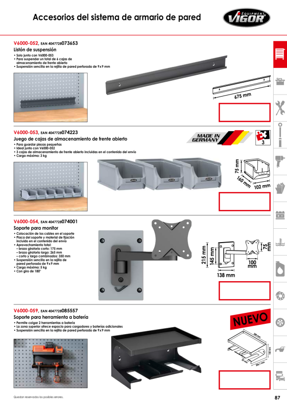 Vigor UNIDAD DE CILINDRO V4800N-011