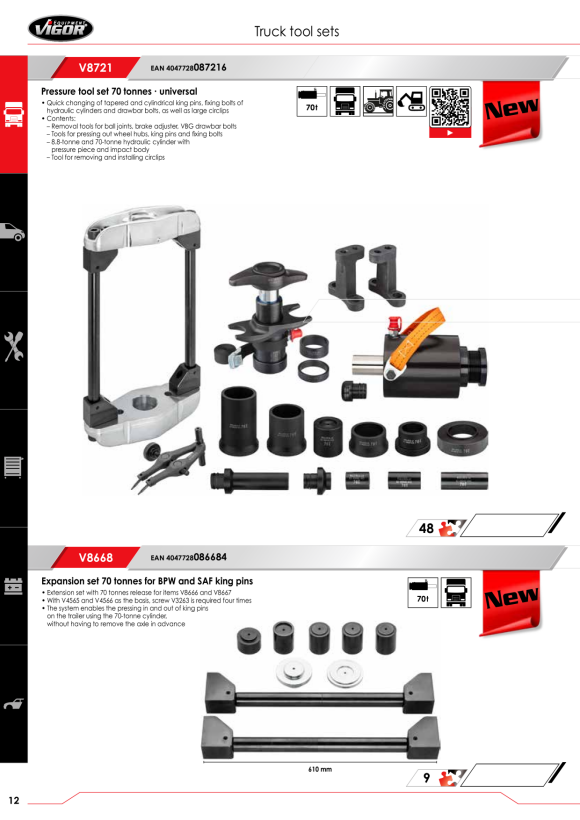Vigor KRAGSMUTTER M20 V7700