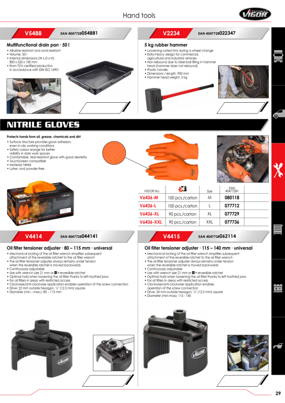 Vigor Rohrzange V5639-8