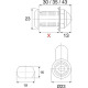 BMB Krukslot Sys.600 gl.w.17mm incl.I.-cyl.BMB 104 101491 Thumbnail BMB Krukslot Sys.600 gl.w.17mm incl.I.-cyl.BMB 104 101491 Thumbnail