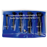 Rennsteig Schroevendraaierset, tweedelig (5-delig) in plastic zakje 471 900 3 Thumbnail Rennsteig Schroevendraaierset, tweedelig (5-delig) in plastic zakje 471 900 3