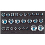GEDORE Set doppen 1/2, zeskant, in controlegereedschapmodule 1500 CT1-19 Thumbnail GEDORE Set doppen 1/2, zeskant, in controlegereedschapmodule 1500 CT1-19