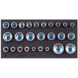 GEDORE Set doppen 1/2 in check tool module 1500 CT1-19 IS Thumbnail GEDORE Set doppen 1/2 in check tool module 1500 CT1-19 IS