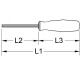 KS Tools ERGOTORQUEplus innensechskantschroevendraaier, 2,5 mm 159.1223 Thumbnail