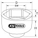 KS Tools 1 asmoersleutel, 8-kant, kort, 110 mm 460.3320 Thumbnail