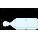 FACOM Bit Serie 1 - Sechskant 3 mm ETS.103