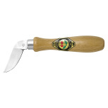 KIRSCHEN Kerbschnitzmesser mit Holzheft seitwärts gebogen, gebogene Schneide 3360000 Thumbnail KIRSCHEN Kerbschnitzmesser mit Holzheft seitwärts gebogen, gebogene Schneide 3360000