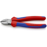 Knipex Diagonal Cutter black atramentized with multi-component grips 180mm 70 02 180 Thumbnail Knipex Diagonal Cutter black atramentized with multi-component grips 180mm 70 02 180