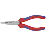 Knipex Electricians' Pliers black atramentized with multi-component grips 160mm 13 02 160 SB Thumbnail Knipex Electricians' Pliers black atramentized with multi-component grips 160mm 13 02 160 SB