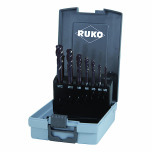 Ruko 7 delige Machinetappen-Set HSS TiAlN uitvoering C 35° 245069RO Thumbnail Ruko 7 delige Machinetappen-Set HSS TiAlN uitvoering C 35° 245069RO