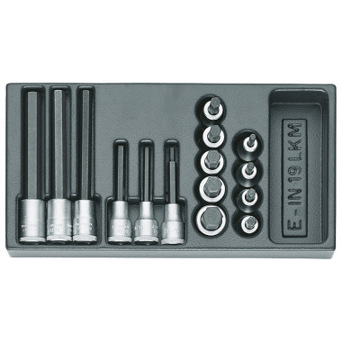 GEDORE Set schroevendraaiersleutels 1/2 in 1/3 ES module 1402234 (T-92683) GEDORE Set schroevendraaiersleutels 1/2 in 1/3 ES module 1402234 (T-92683)
