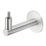 Woelm KWS 4546 handrail support, flat support, for dowelling 454682