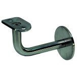 Woelm KWS 4571 handrail support, flat support, for dowelling 457103