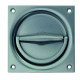 Woelm KWS 5025 shell handle 100 x 100 mm, 8 mm hole part, snap ring 502531 Miniaturka