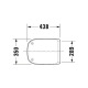 Duravit WC-Sitz D-CODE m Absenkauto we 0067390000 Miniaturka