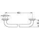 GROHE Wannengriff Essenti als 40793_1 450mm Metall supersteel 40793DC1 Miniaturka