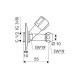 SCHELL Schrägsitzventil C OMFORT kurze Bauform 1/2" x3/8" chrom 059010699 Miniaturka
