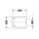 Duravit WC-Sitz D-CODE o Absenkauto we 0067310099 Miniaturka