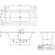 V&B WP-System LOOP & FRIE NDS UAE199LFS m BW R-eck 190x90cm Tech. Pos 2 we UAE199LFS2A2V01 Miniaturka