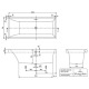 V&B Whirlpoolsystem SQUAR O UAP170SQR m BW R-eck 17 0x75 Tech. Position 2 we UAP170SQR2A2V01 Miniaturka