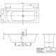 V&B WP-System LOOP & FRIE NDS UAP177LFS m BW R-eck 170x70cm Tech. Pos 2 we UAP177LFS2A2V01 Miniaturka