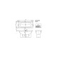 V&B Einbauwanne AVENTO R- eck1700x750mm we UBA170AVN2V-01 Miniaturka