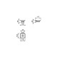 IS Seifenschale IOM Cube, Chrom E2201AA Miniaturka