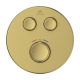 IS Brausethermostat UP Ce ratherm Navigo 2 Verbrauc her Rund Brushed Gold A7296A2 Miniaturka