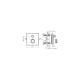 IS Brausethermostat UP Ce ratherm Navigo 1 Verbrauc her Eckig Silver Storm A7301GN Miniaturka