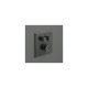 IS Brausethermostat UP Ce ratherm Navigo 2 Verbrauc her Eckig Magnetic Grey A7302A5 Miniaturka