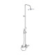 IS Duschsystem Ceratherm T25 mit Badethermostat Ch rom A7590AA Miniaturka