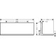 Ablage AXOR UNIVERSAL 300 mm brushed brass 42644950 Miniaturka