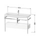 Duravit Waschtischset HAP PY D.2 PLUS 1175x490mm e Hahnloch mediterrane eich e HP4844O71710000 Miniaturka