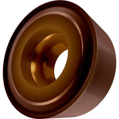 Drehwendeschneidplatte IS O RCMT 0602MOE-UR:T8430 D . 2,8mm PVD beschichtet