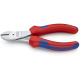 Knipex High Leverage Diagonal Cutter chrome plated with multi-component grips 140mm 74 05 140 Miniaturka