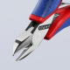 Knipex Electronics Diagonal Cutter with multi-component grips 115mm 77 02 115 Miniaturka